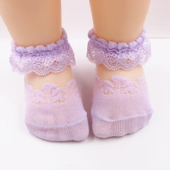 Ruffle Lace Princess Baby Socks