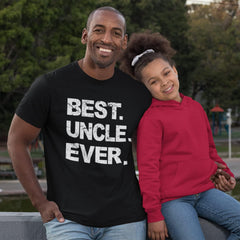 Best Dad & Uncle Ever, Funny Sarcastic Dad T-Shirt, Cute Joke Men T Shirt Tee Gifts for Daddy & Uncle