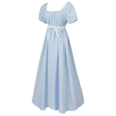 Women'S Renaissance Cosplay Costume Medieval Irish over Dress Chemise Short Sleeves Dress Gothic High Waist Gown Dress