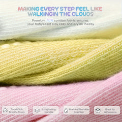 Non Slip Cotton Baby Ankle Socks