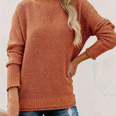 Oversized Turtleneck Knit Jumper