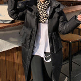 Women’s Hooded Mid-Length Puffer Coat