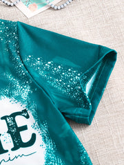 Leopard Letter Summer Tee