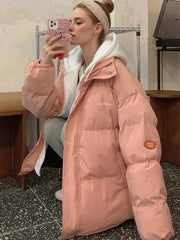 Women’s Mid-Length Quilted Winter Coat