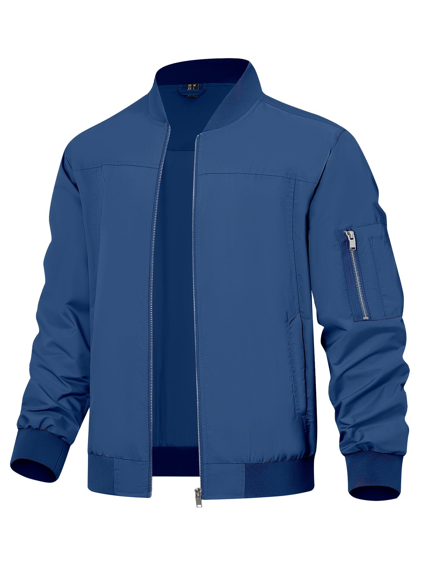Lightweight Men's Windbreaker Bomber Jacket