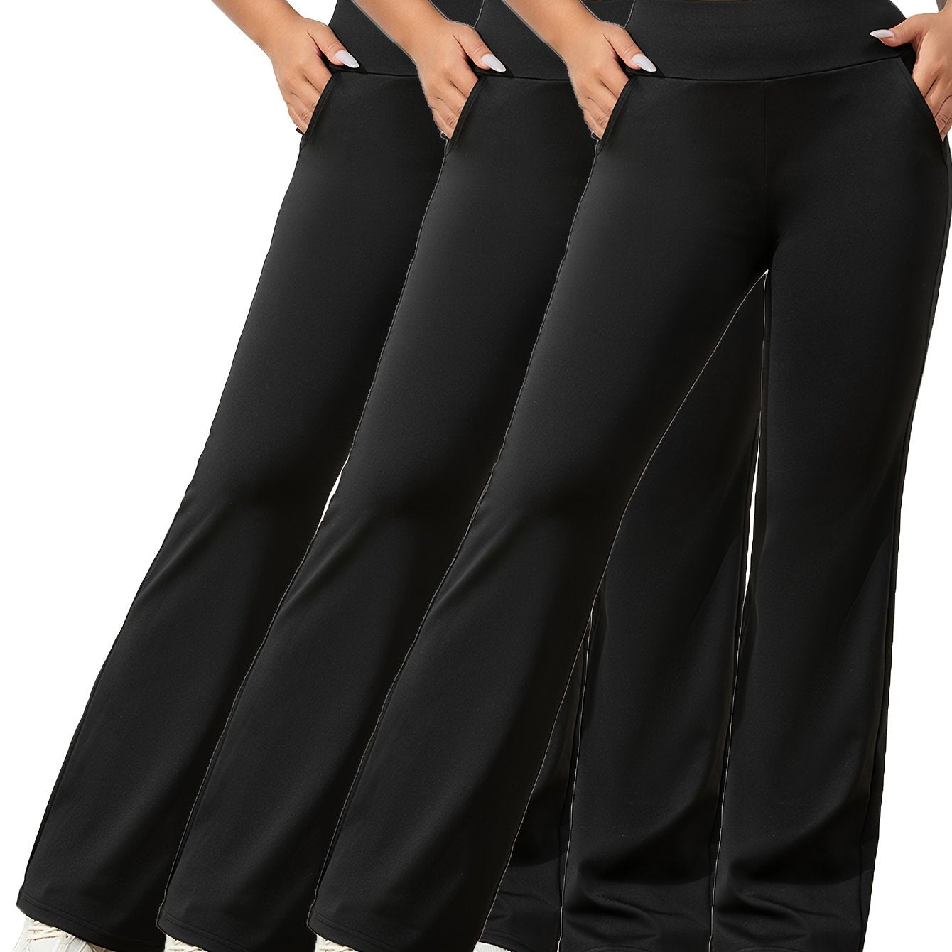 Women’s High-Waisted Yoga Pants with Pockets