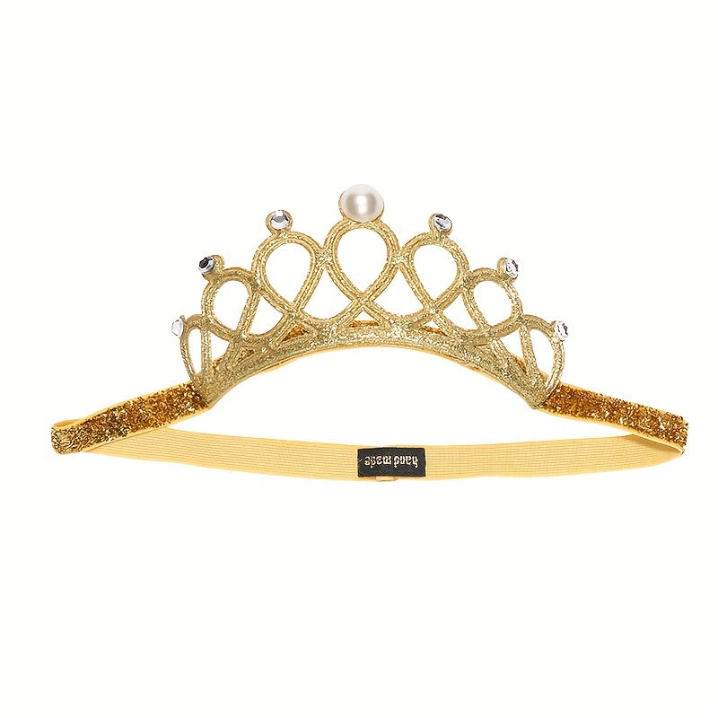 Baby Girls Crown Headband Set