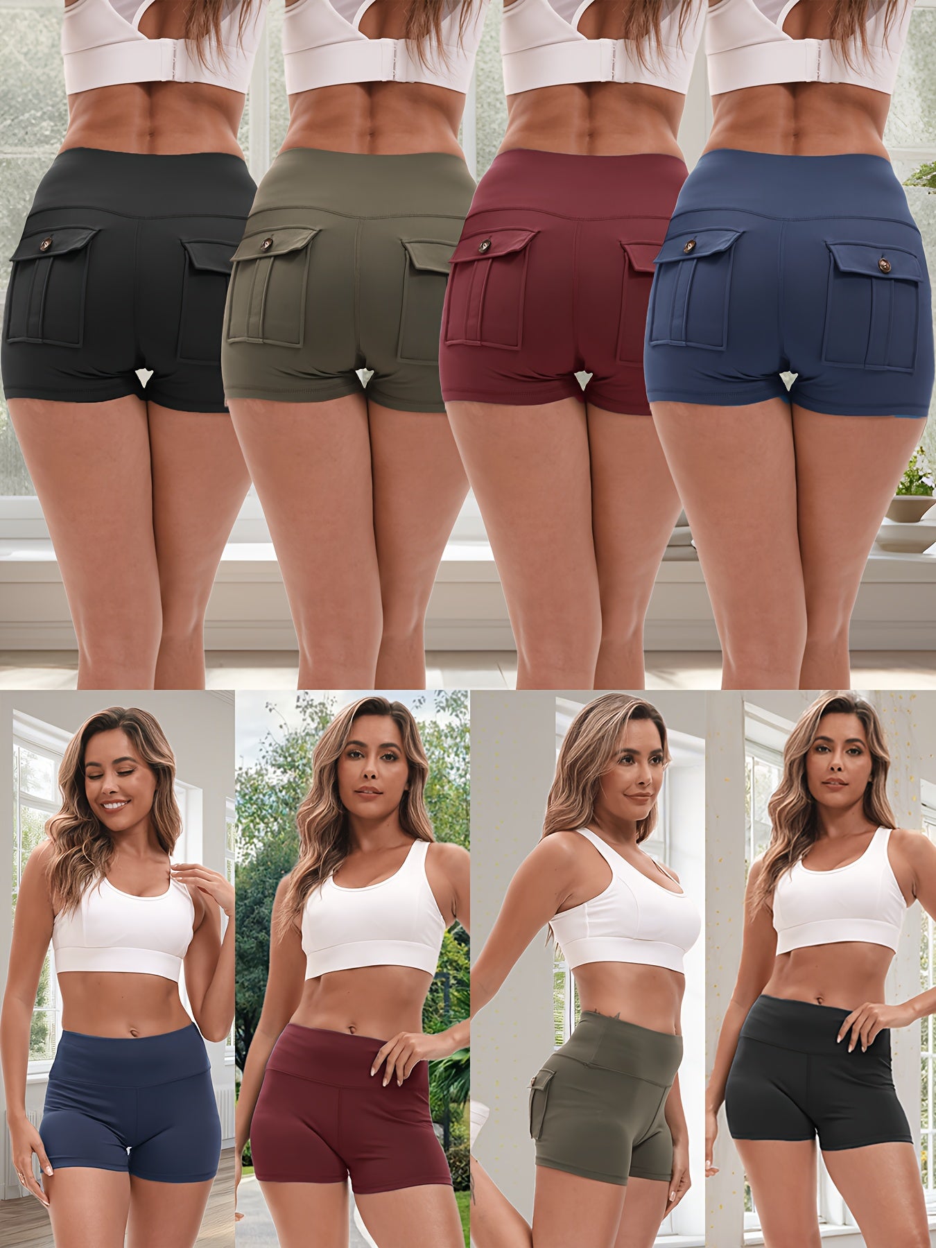 Performance Cargo Shorts Set