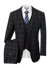 Plaid Double Trio Suit
