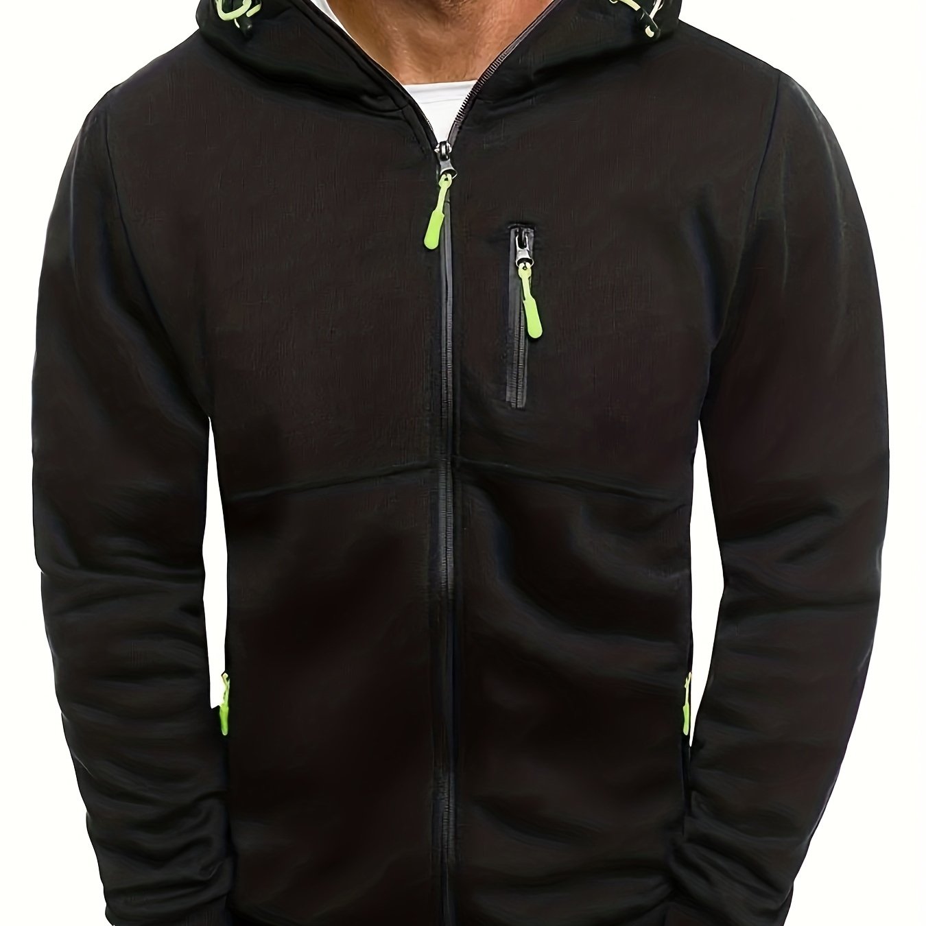 Oversized Men’s Hooded Sports Jacket