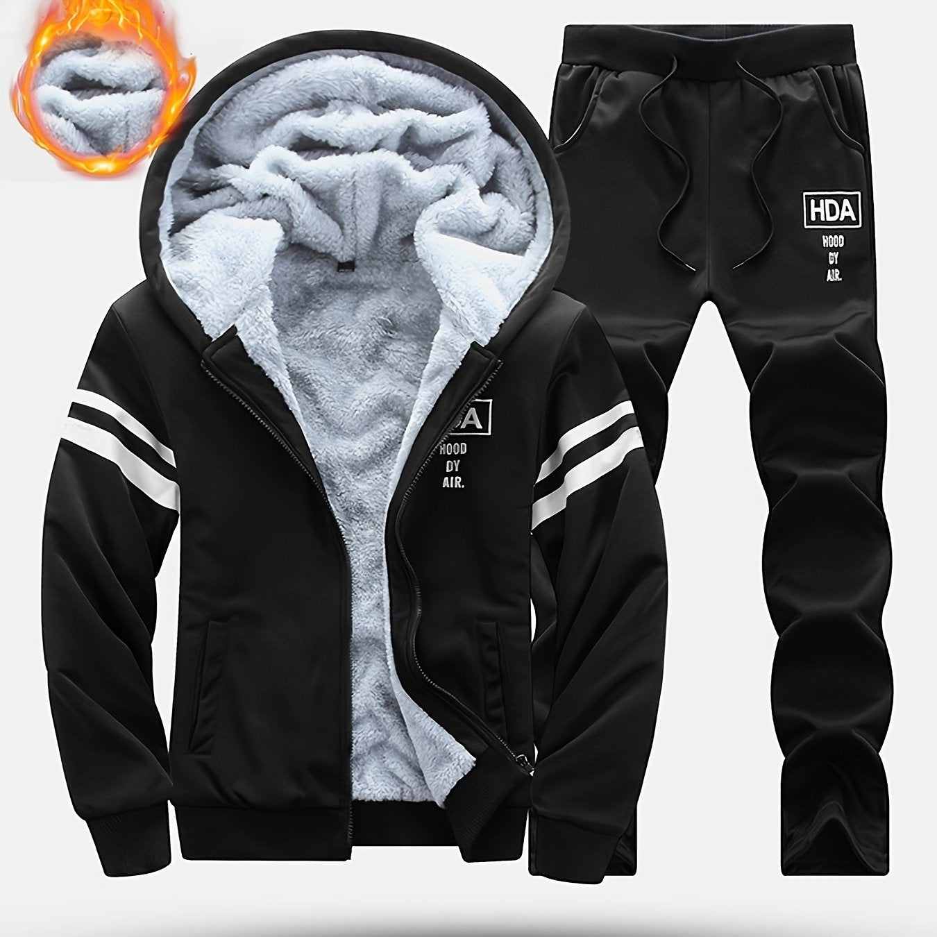 Men’s Hooded Jacket & Jogger Set