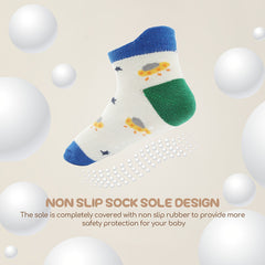 Non Slip Cotton Baby Ankle Socks