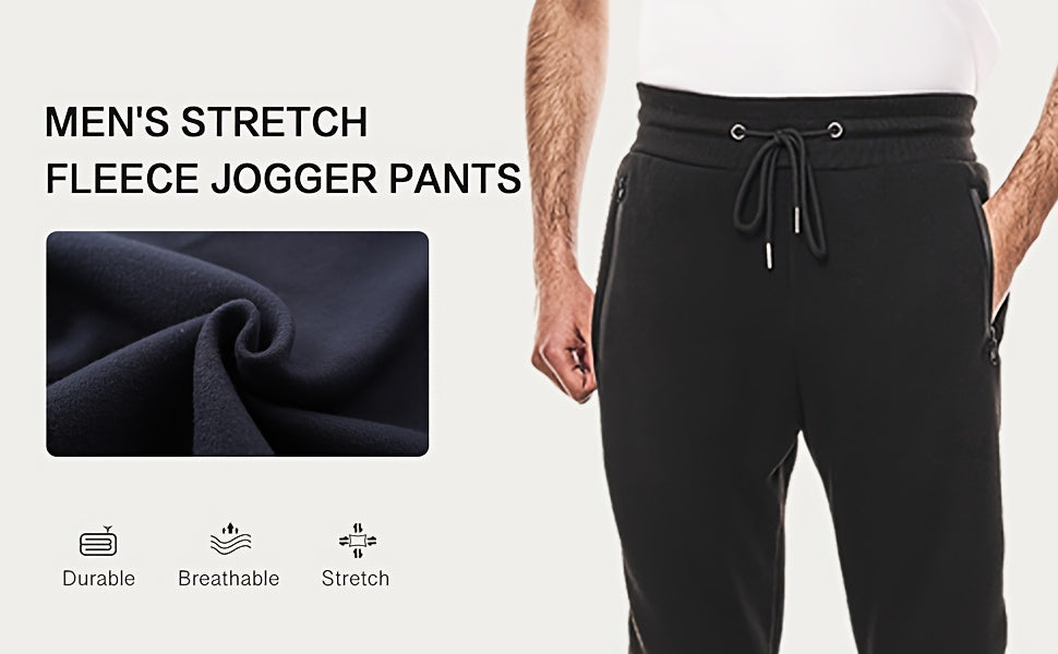 Men’s Fleece Sweatpants – 3-Piece Set