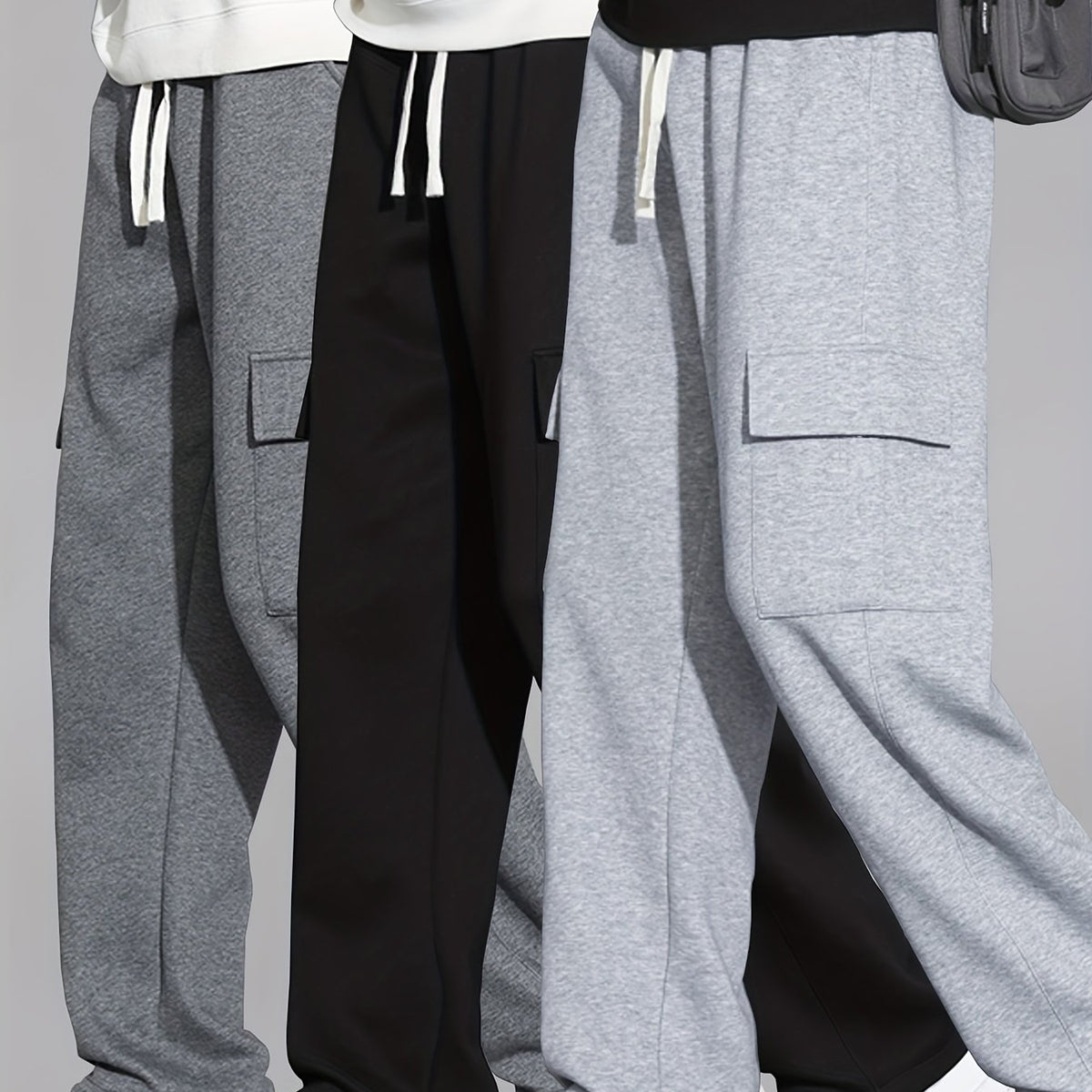 Men’s 3-Pack Athletic Jogger Pants