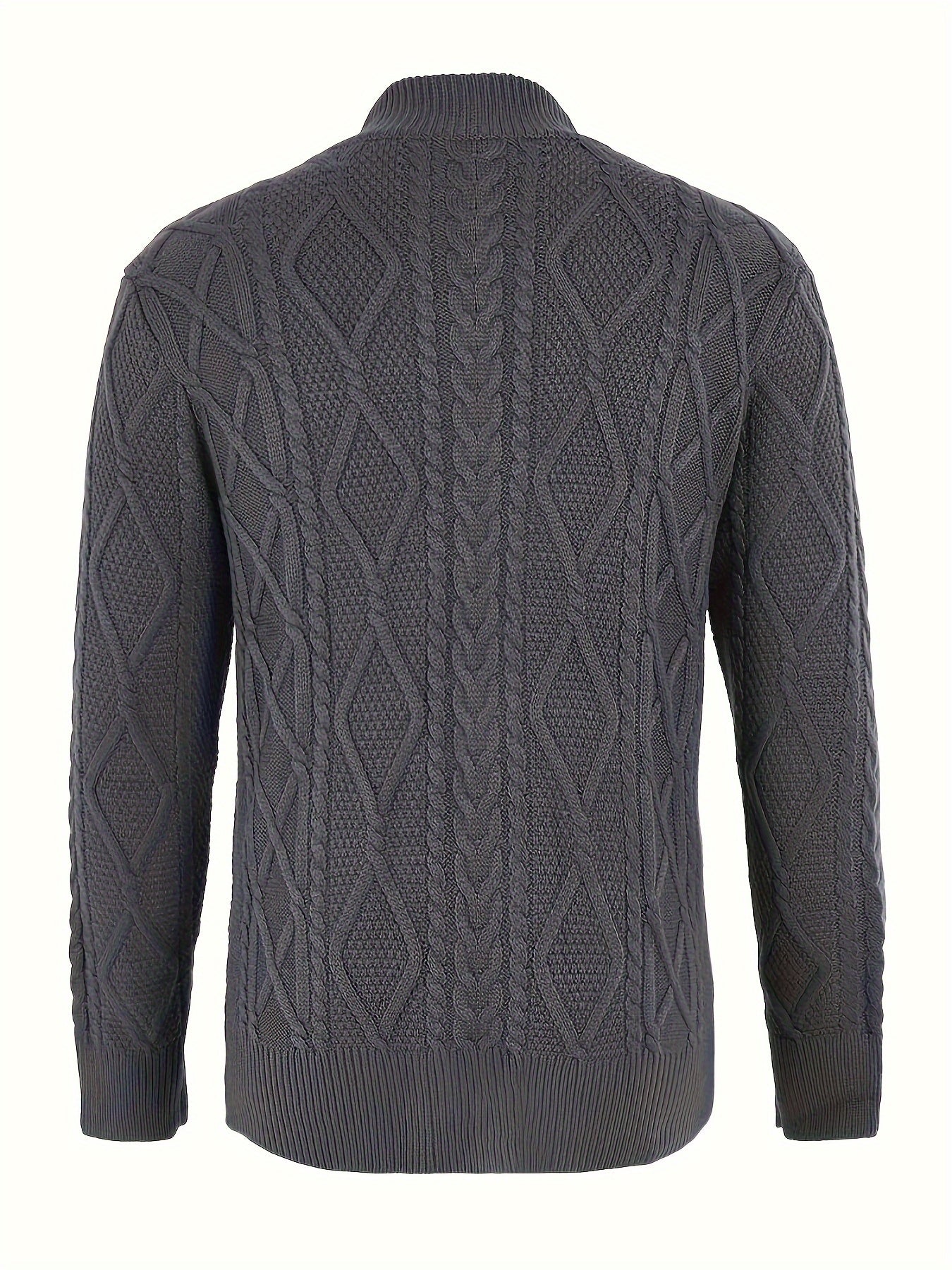 Twist Zip Knit Pullover