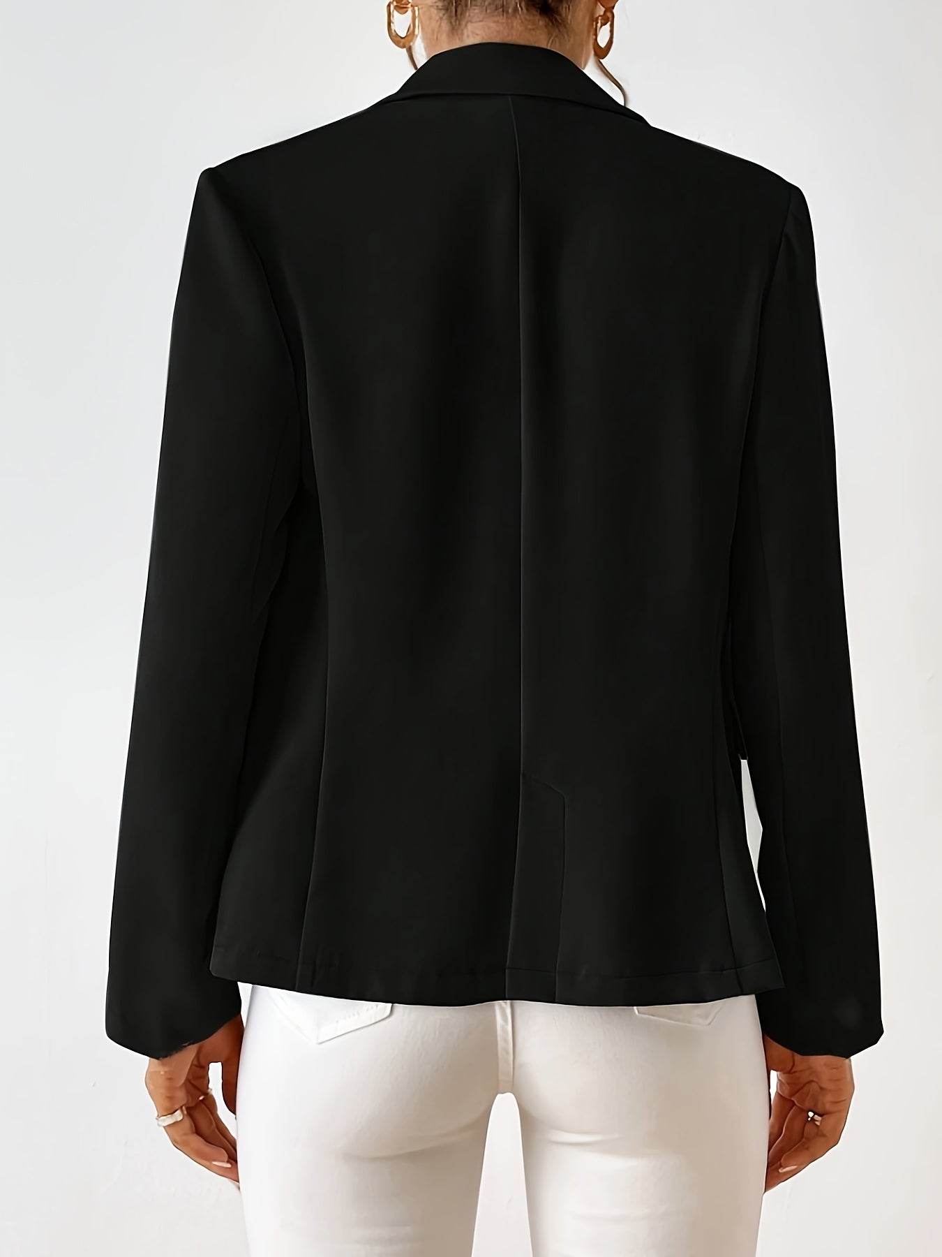 Soft Lapel Office Blazer Womens