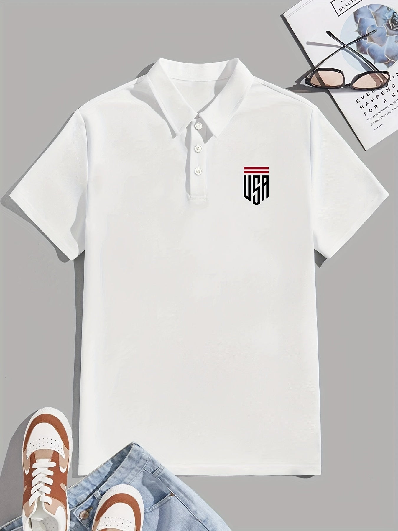 Plus Size Mens Polo Shirt