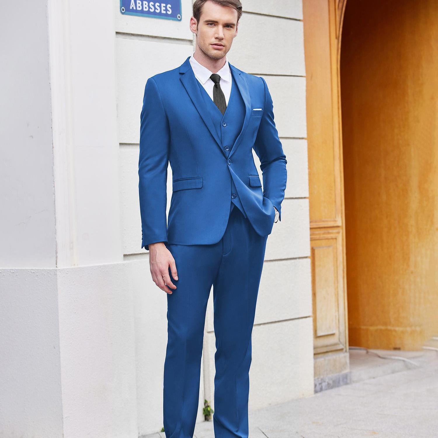 Slim Three Piece Formal Suit