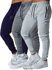 Men’s Tapered Athletic Sweatpants – 3-Piece Set