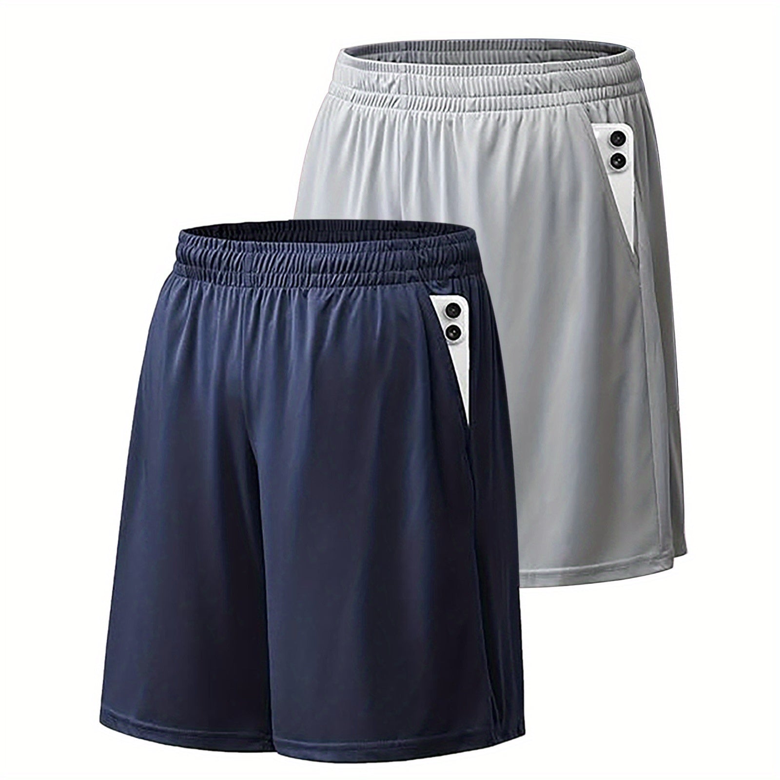 Quick Dry Athletic Pocket Shorts