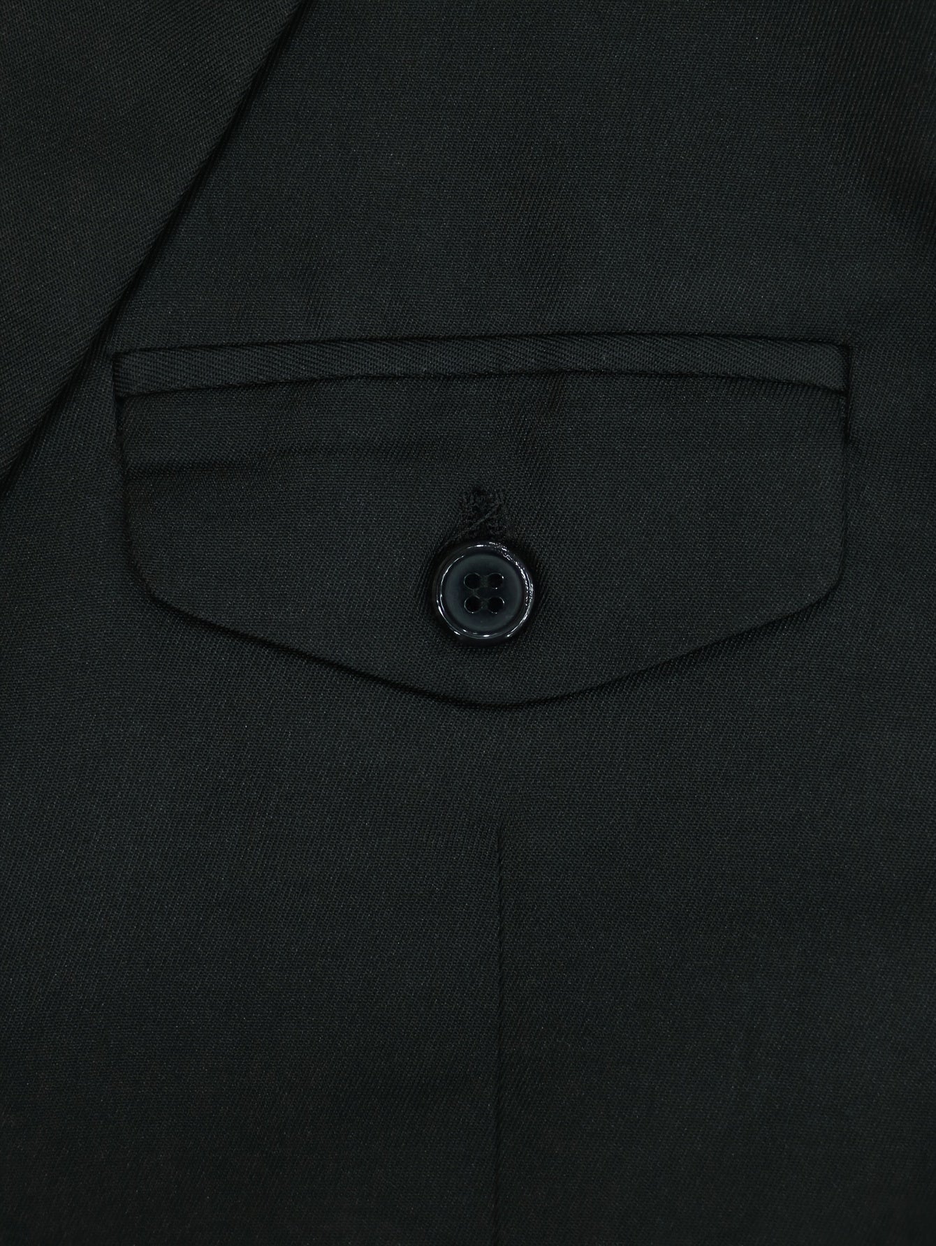 Cross Front Woven Blazer