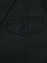 Cross Front Woven Blazer