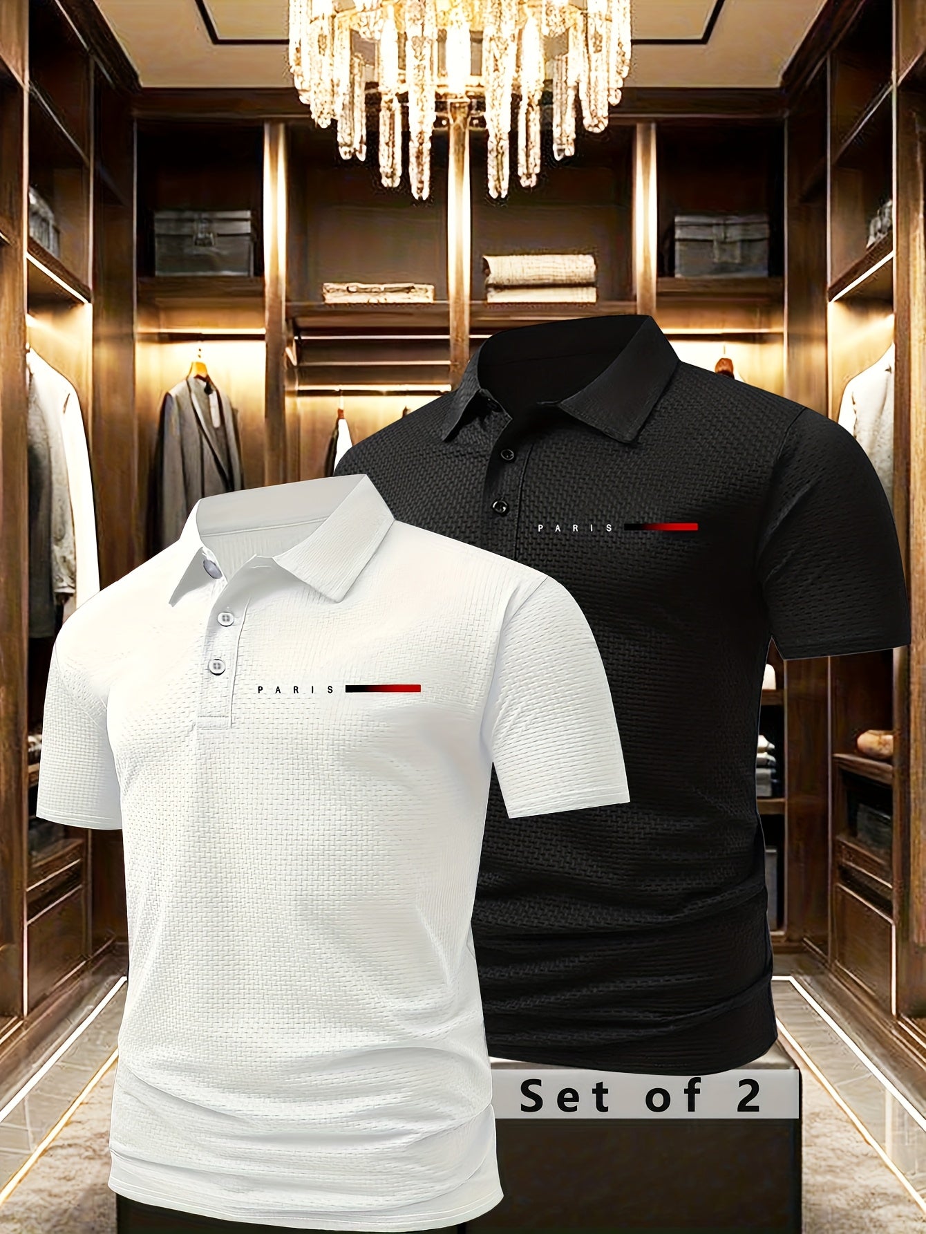 Business Casual Polo Shirt Duo