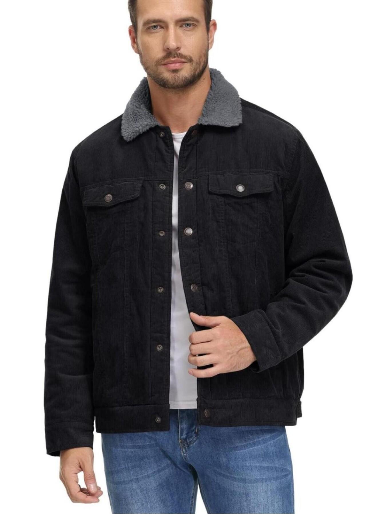 Men’s Cotton Corduroy Cargo Jacket