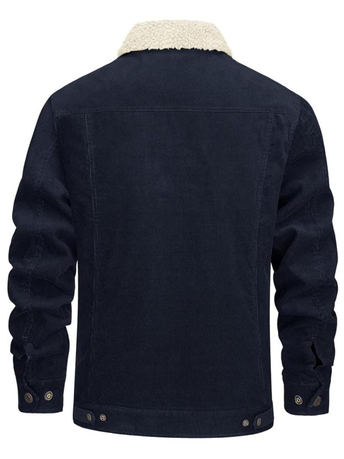 Men’s Cotton Corduroy Cargo Jacket