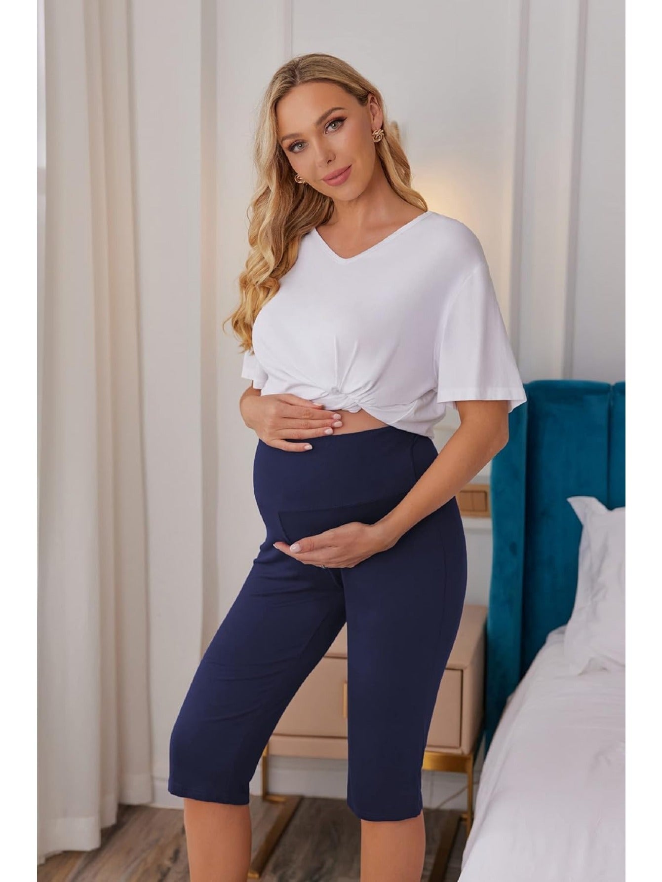 Soft Maternity Lounge Shorts