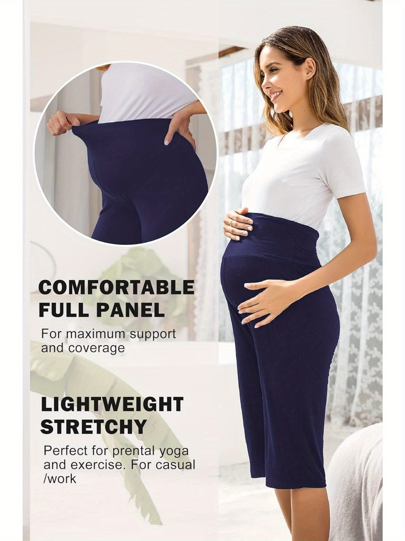 Soft Maternity Lounge Shorts