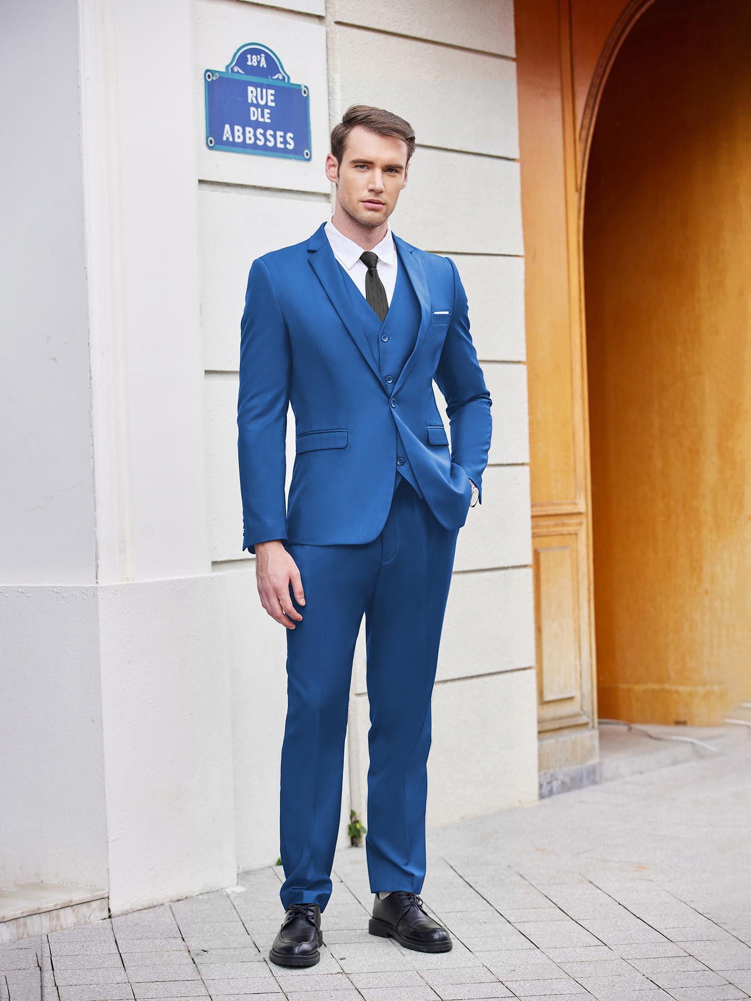 Slim Three Piece Formal Suit