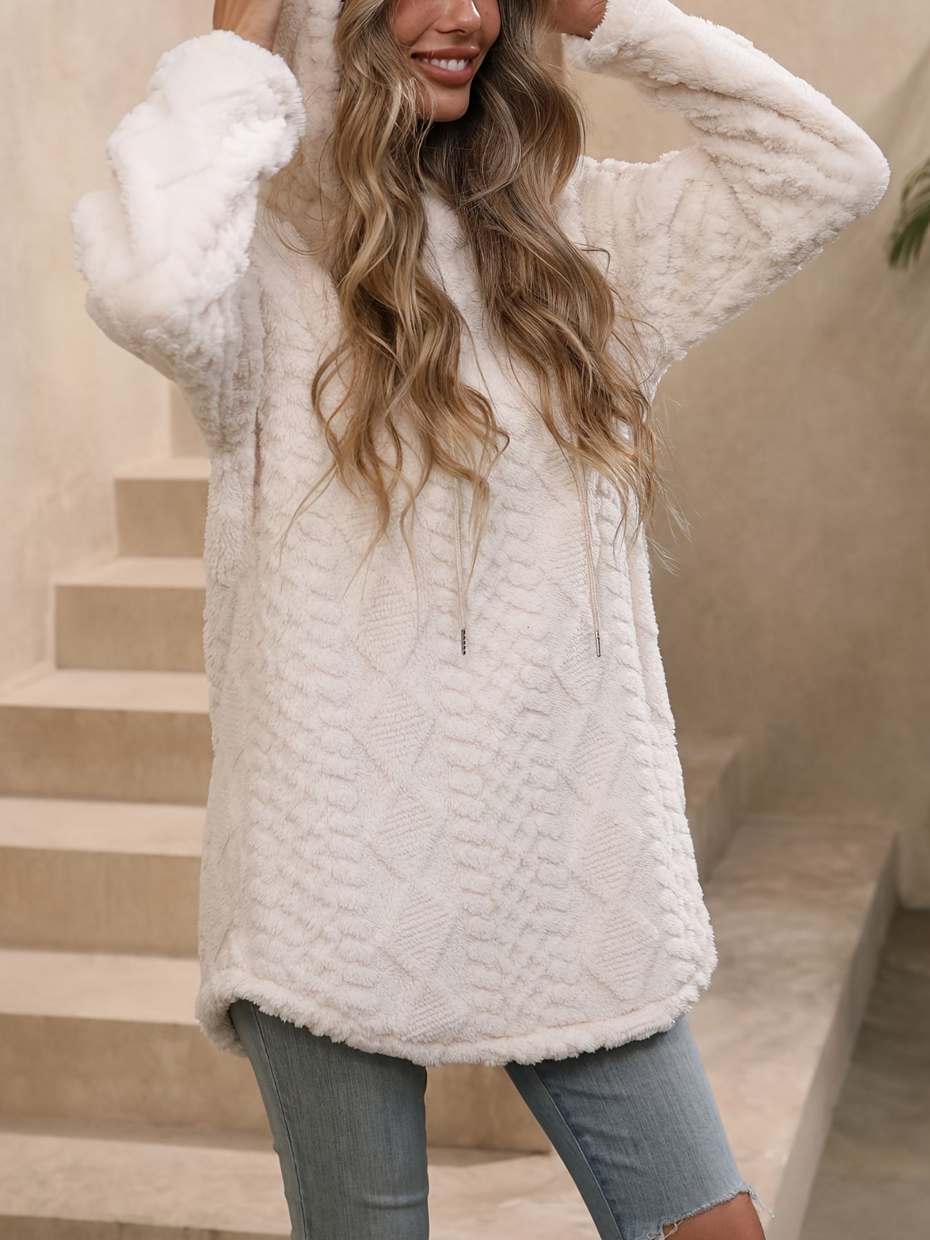 Women’s Plush Hooded Winter Jacket