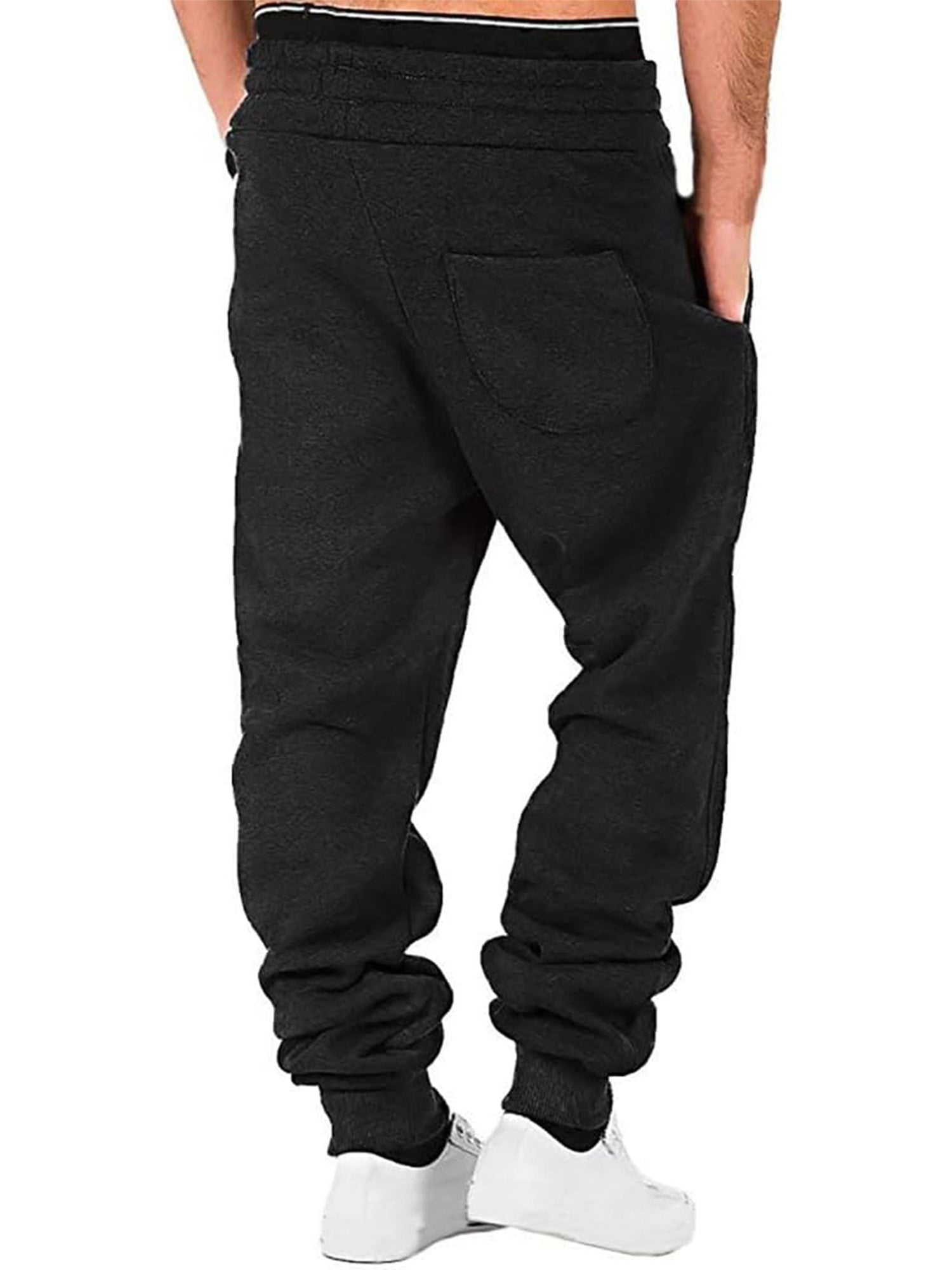 Men’s Elastic-Waist Athletic Pants