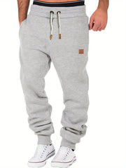 Men’s Elastic-Waist Athletic Pants