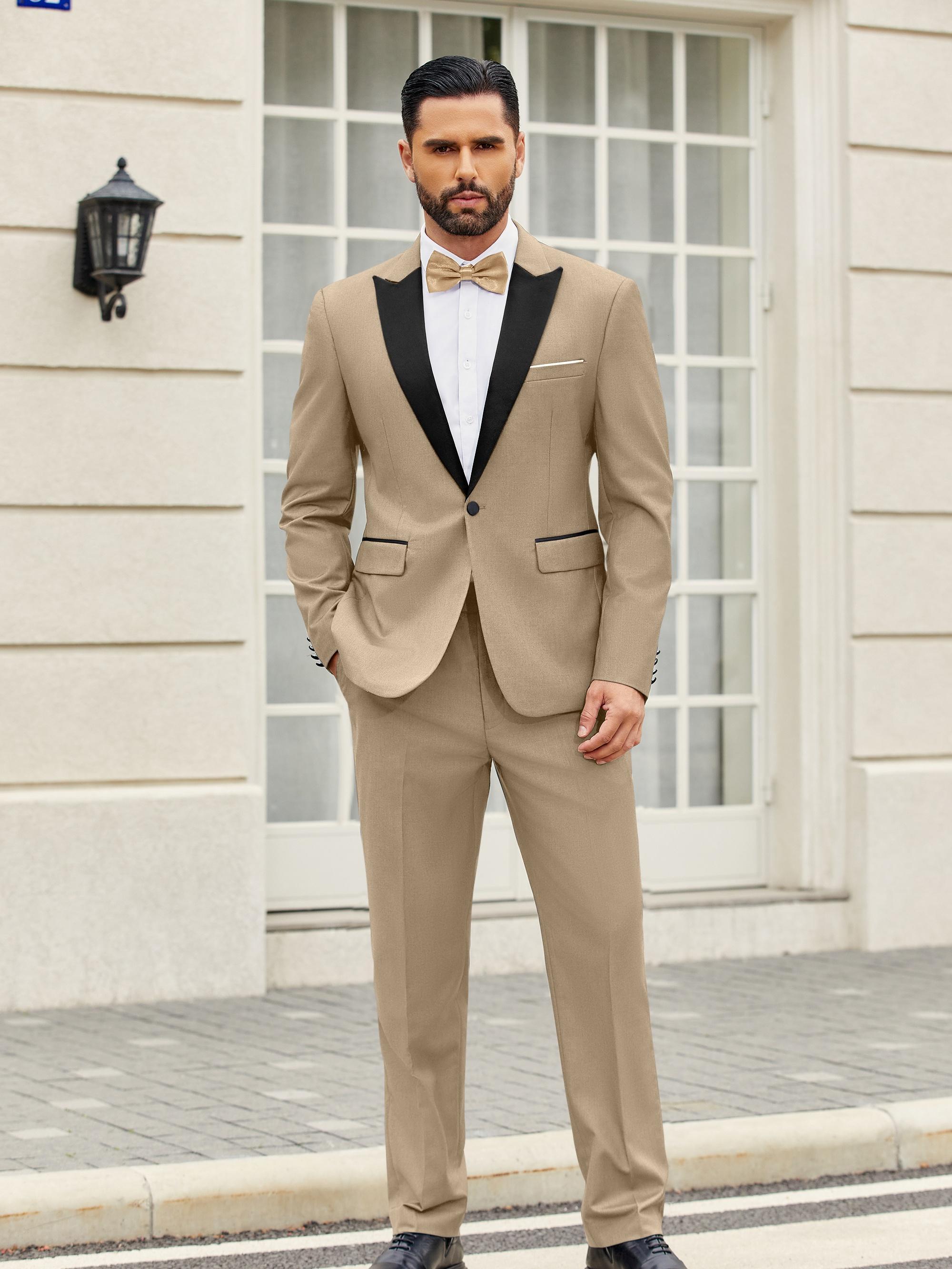 Slim One Button Suit Set