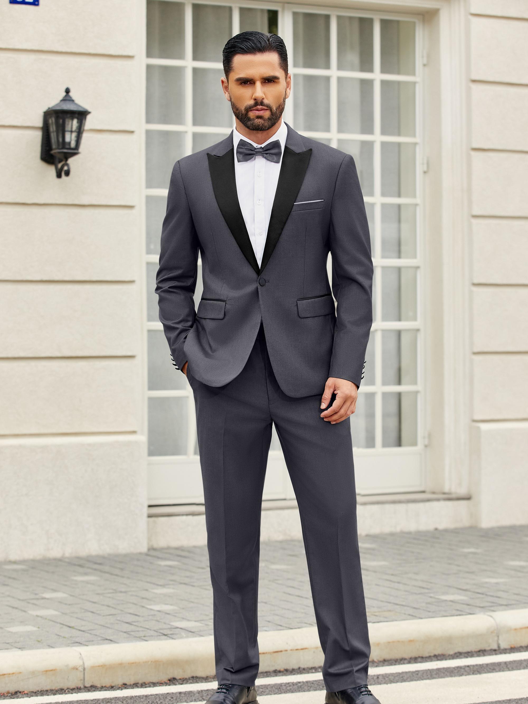 Slim One Button Suit Set