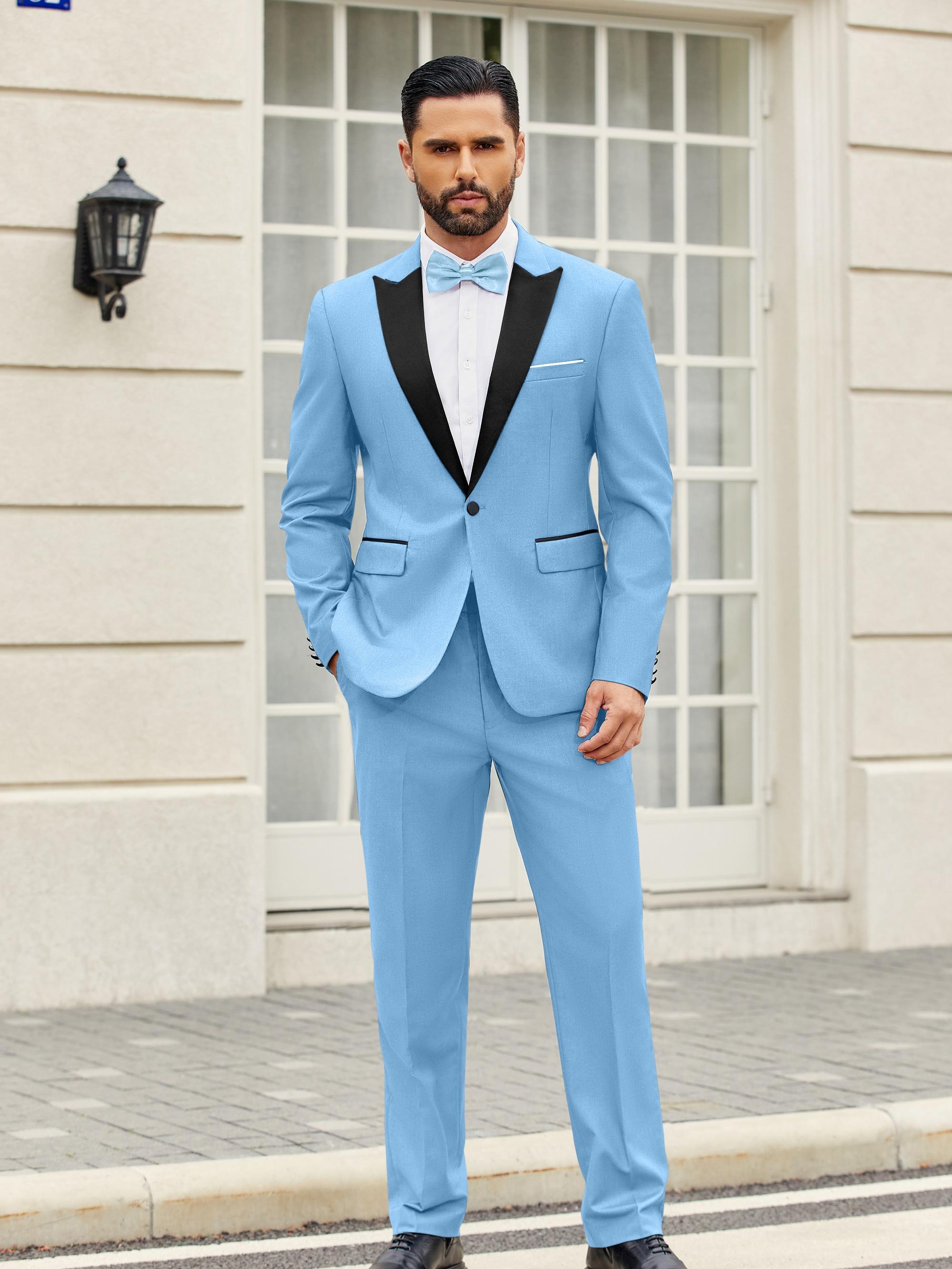 Slim One Button Suit Set