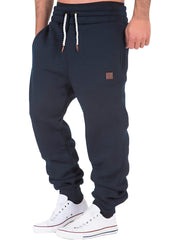Men’s Elastic-Waist Athletic Pants