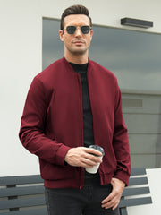 Men’s Lightweight Casual Flight Bomber Jacket