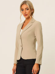 Sleek Stretch Professional Office Blazer