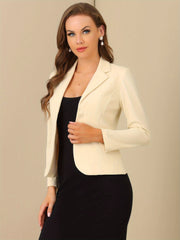 Sleek Stretch Professional Office Blazer