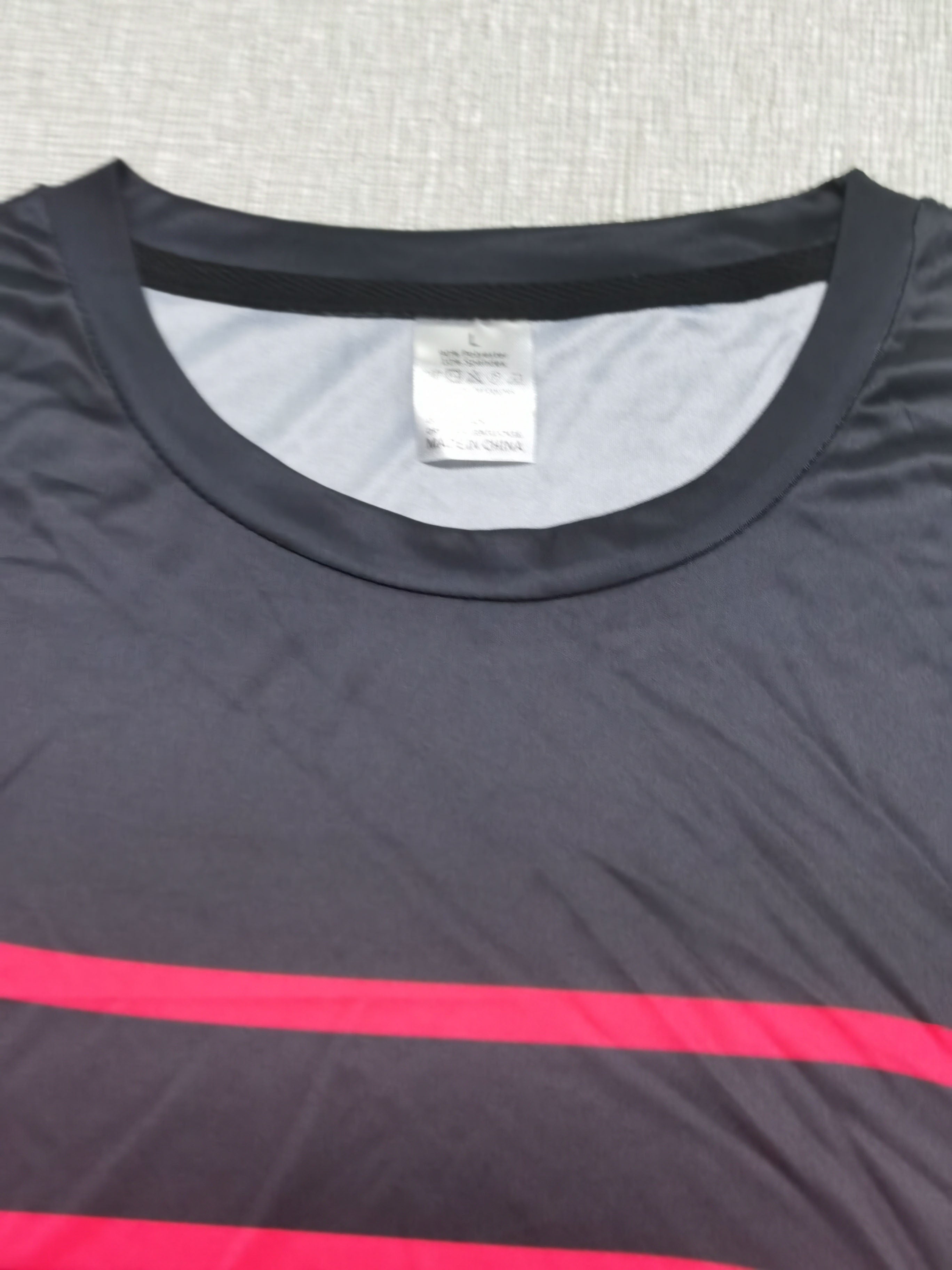 Men’s Summer Geometric Crew-Neck T-Shirt