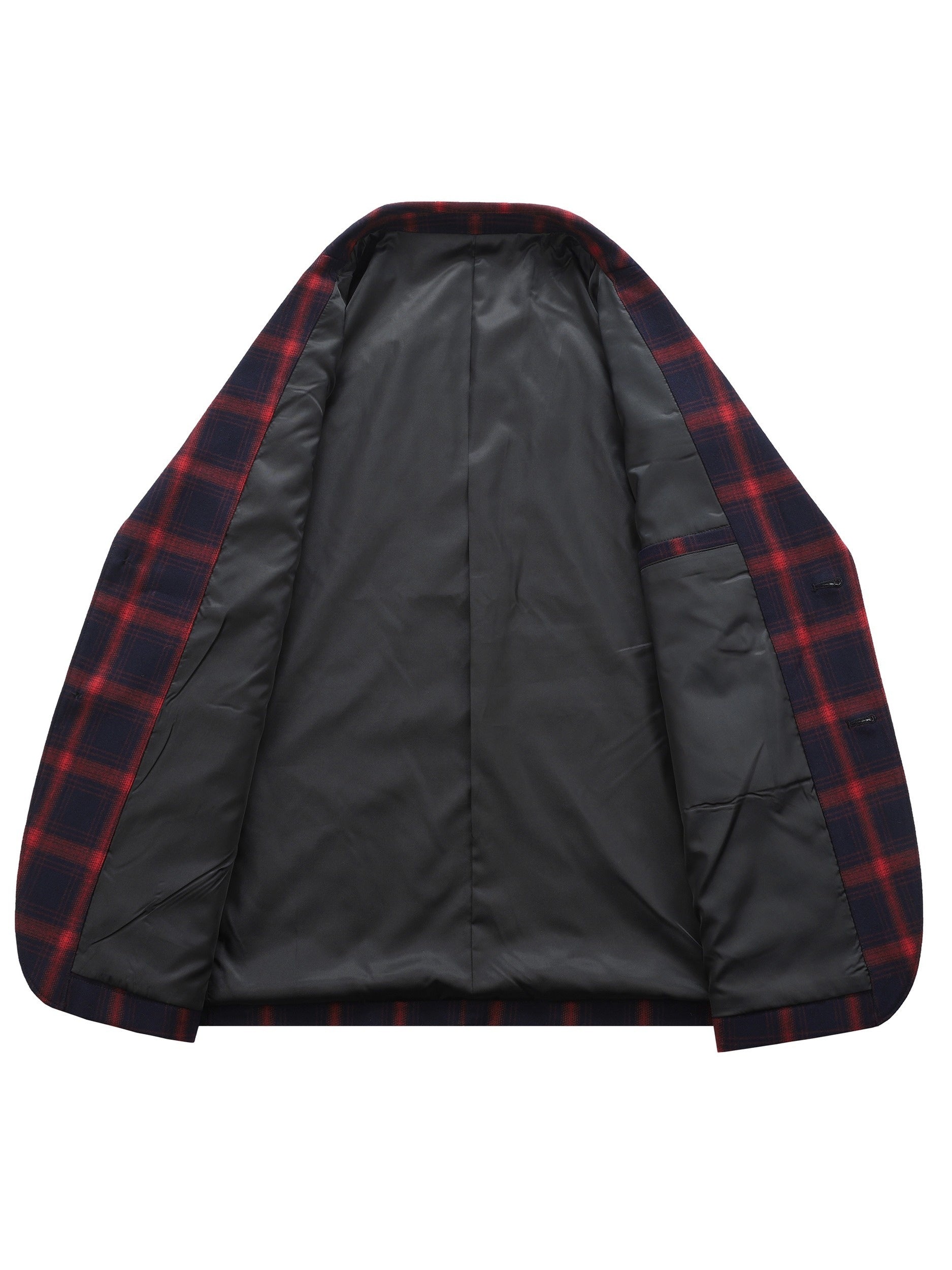 Plaid Summer Woven Blazer