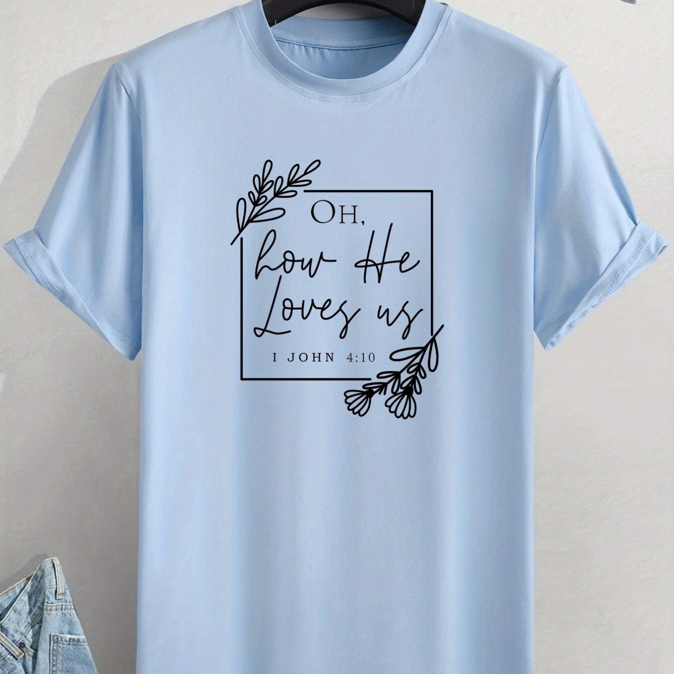 Faith Message Knit Tee