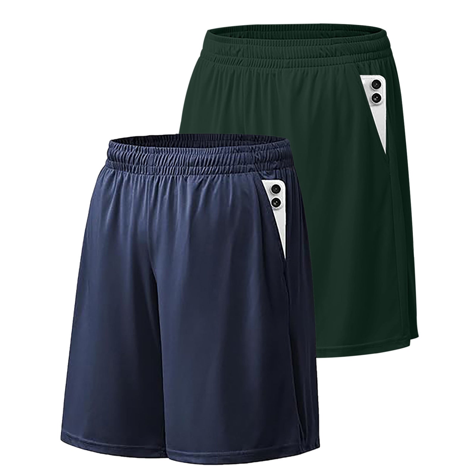 Quick Dry Athletic Pocket Shorts