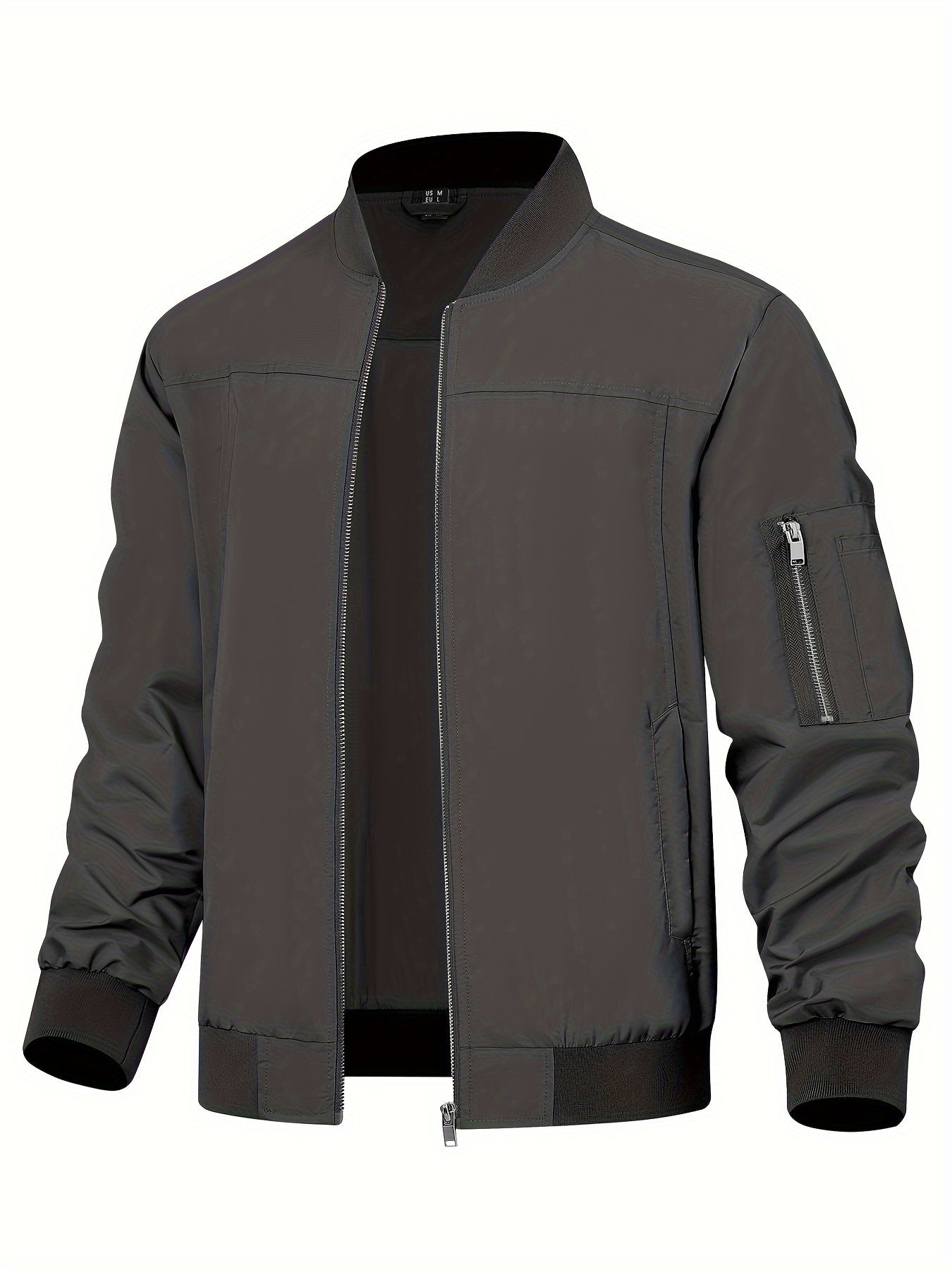 Lightweight Men's Windbreaker Bomber Jacket