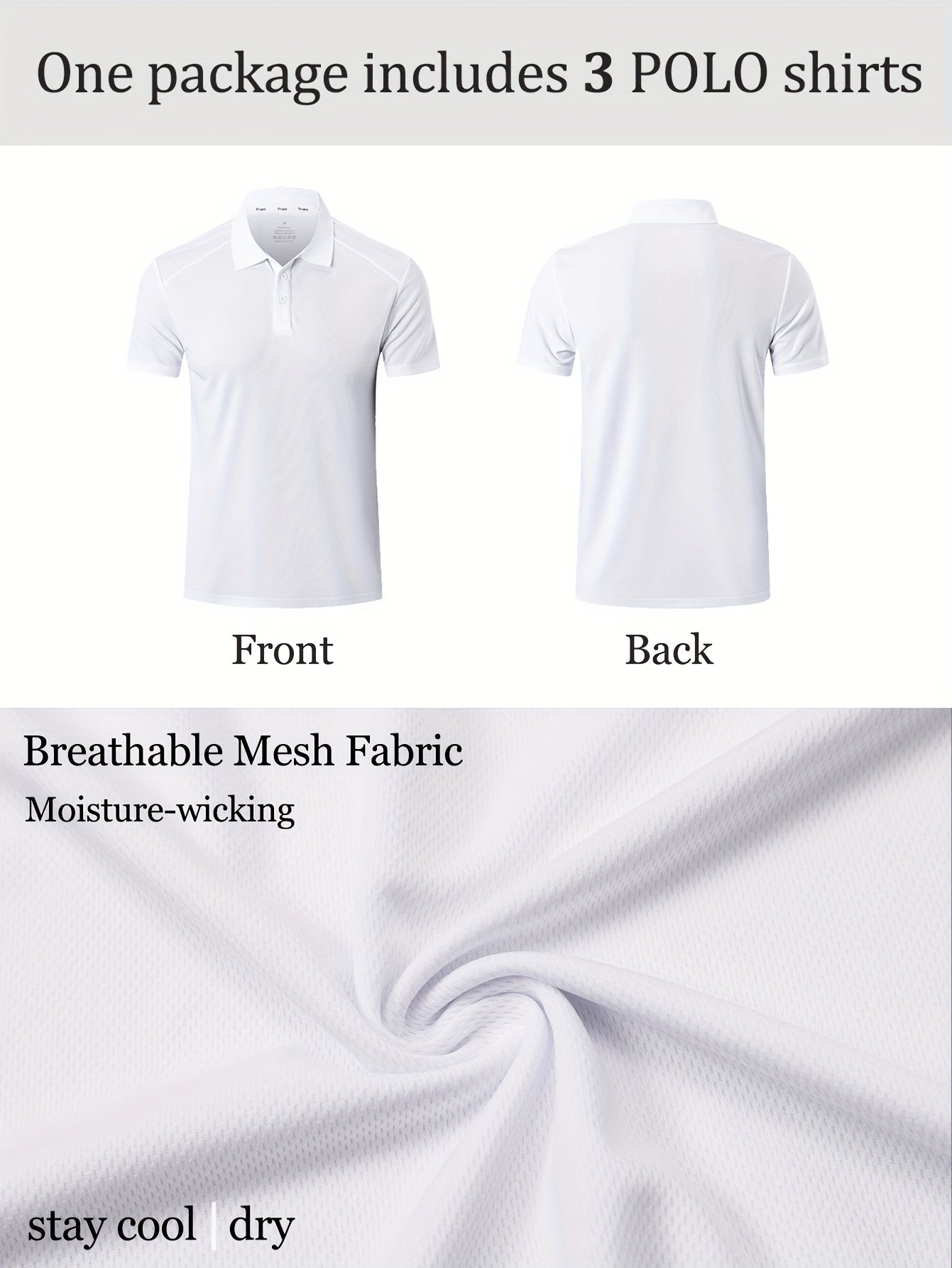 Performance Golf Polo Trio