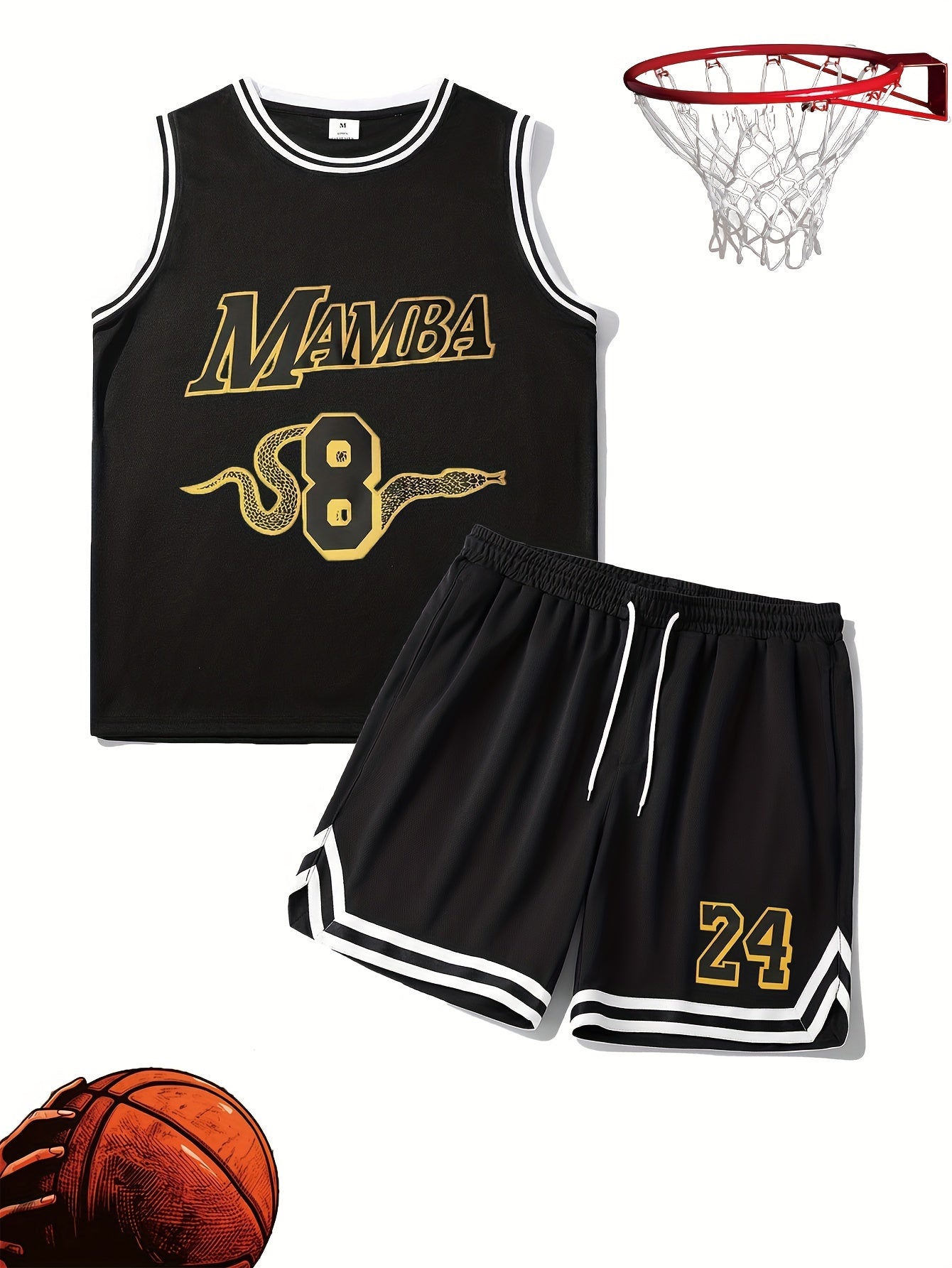 Men’s Legend 24 Basketball Jersey & Shorts Set