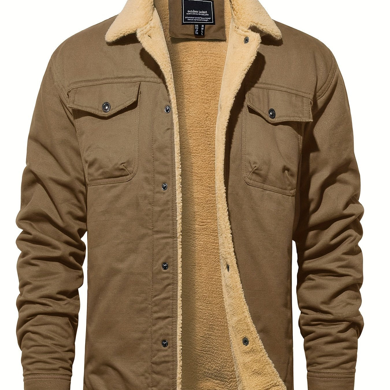 Men’s Cotton Cargo Winter Jacket